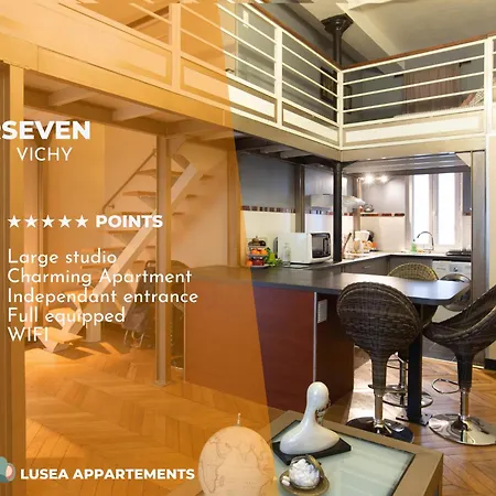 R-seven - Cosy - Bien Situé Apartamento Vichy